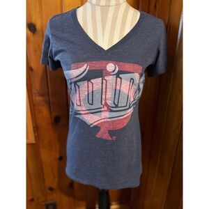 Nike Minnesota Twins T-Shirt V-Neck MLB Baseball Slim Fit size ‎ L